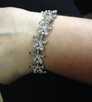 Лот: 6889828. Фото: 2. Браслет из цветочков. Ювелирные изделия, бижутерия, часы