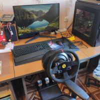 Лот: 17904266. Фото: 4. Руль 30cm ThrustMaster T300 Ferrari... Красноярск