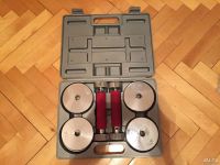 Лот: 8909018. Фото: 2. Гантели в кейсе разборные. Тяжелая атлетика