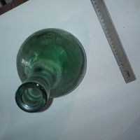 Лот: 25703202. Фото: 4. красивая бутылка зелёное стекло... Красноярск