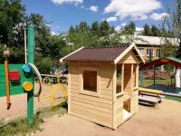 Лот: 13566530. Фото: 4. домик деревянный детский на дачу. Красноярск