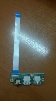 Лот: 11428731. Фото: 3. Плата со шлейфом USB + AUX DNS... Компьютеры, оргтехника, канцтовары