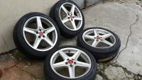 Лот: 5967326. Фото: 3. Диски Speedline 17" 5х100. Авто, мото, водный транспорт