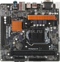 Лот: 12307634. Фото: 3. Материнская плата ASRock H110M-DVS... Компьютеры, оргтехника, канцтовары