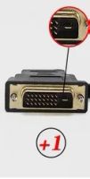 Лот: 19787603. Фото: 2. DVI-D на VGA адаптер переходник... Комплектующие
