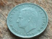 Лот: 12282111. Фото: 2. Монета 25 песет Испания 1975... Монеты