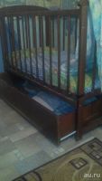 Лот: 8461469. Фото: 2. Кроватка детская с матрацом. Детская мебель