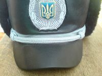 Лот: 8038785. Фото: 2. Зимняя шапка ГАИ МВД Украины. Военная атрибутика