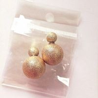 Лот: 5247469. Фото: 2. Серьги пусеты Miss Dior золотые... Ювелирные изделия, бижутерия, часы