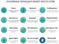 Лот: 8811752. Фото: 16. ⌚ Умные часы Smart Watch GT08...