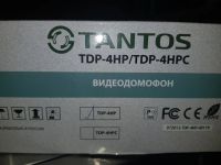Лот: 11727303. Фото: 2. Видеодомофон Tantos TDP-4HP. Двери, окна, фурнитура