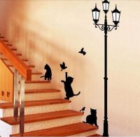 Лот: 4834222. Фото: 4. Интерьерная наклейка. Кошки. Новая... Красноярск