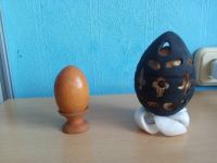 Лот: 17524608. Фото: 2. Яйцо в яйце дерево руч.работа. Ручная работа