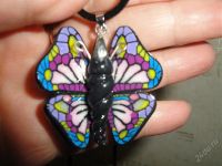 Лот: 749259. Фото: 2. Изделия из полимерной глины,колье... Ювелирные изделия, бижутерия, часы