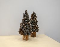 Лот: 17275130. Фото: 4. Декоративная елочка из шишек Handmade...