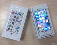 Лот: 8288758. Фото: 2. iPhone 5s Silver 16, GB. Смартфоны, связь, навигация
