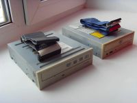 Лот: 3734203. Фото: 2. Продам 2 DvD Привода (IDE) + Шлейфы... Комплектующие