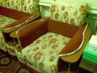Лот: 5706568. Фото: 2. мягкий уголок (диван и 2 кресла... Мягкая мебель
