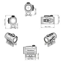 Лот: 23968591. Фото: 3. Коллиматор Vector Optics Scrapper... Туризм, охота, рыбалка, самооборона
