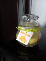 Лот: 20564216. Фото: 5. Свеча с ароматом (апельсин) в...