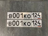 Лот: 18143924. Фото: 2. Госномер в001ко124. Авто, мото, водный транспорт