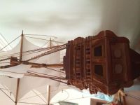 Лот: 3670852. Фото: 7. Готовая модель шхуны парусника...