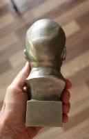 Лот: 17023032. Фото: 7. Бюст Ленин. Силумин. Скульптор...