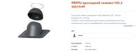 Лот: 16530005. Фото: 2. Проходной элемент печной трубы... Тепловое оборудование, климат