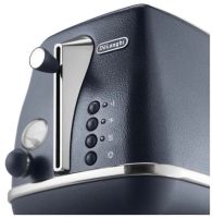 Лот: 16362465. Фото: 3. Тостер DeLonghi CTOE 2103 BL. Бытовая техника