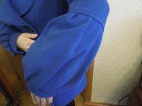 Лот: 5084535. Фото: 2. пальто синее красивое.48р. Женская одежда