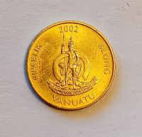 Лот: 20337050. Фото: 2. Вануату. 2 вату 2002 UNC. Монеты