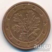 Лот: 8965486. Фото: 2. 5 евроцентов 2002 годов - Германия... Монеты