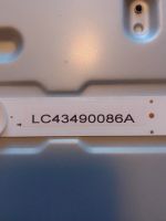 Лот: 21102212. Фото: 2. led string LC43490086A LG Innotek... Запчасти для бытовой техники