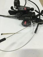 Лот: 7583804. Фото: 2. Манетки shimano с тросом и рубашкой... Велоспорт