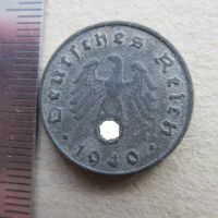 Лот: 20869287. Фото: 3. Монета 10 пфенниг Германия 1940... Коллекционирование, моделизм