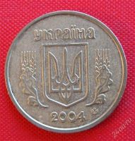 Лот: 1588262. Фото: 2. (№641-4/LF) 10 копеек 2004 (Украина... Монеты