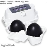 Лот: 9882717. Фото: 2. Мыло для лица egg soap Holika... Косметика и уход