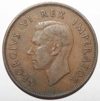 Лот: 21378794. Фото: 2. 1 пенни 1938 год. Южная африка. Монеты