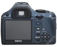 Лот: 689632. Фото: 2. pentax k-x + kit18-55 (синий... Фотокамеры