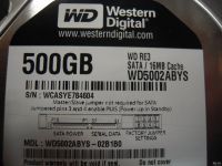 Лот: 13068486. Фото: 2. HDD 500GB WD RE3 (жесткий диск... Комплектующие