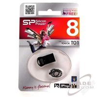 Лот: 2141008. Фото: 2. 8GB USB-флэш накопитель Silicon... Носители информации