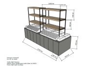 Лот: 19981399. Фото: 2. Торговые стеллажи в стиле LOFT. Хранение вещей
