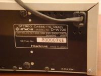 Лот: 1932567. Фото: 3. Hitachi D-W700 с дефектом. Бытовая техника