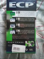 Лот: 13850627. Фото: 2. VHS Видеокассета. (ECP -Чистая... ТВ и видео