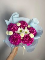 Лот: 25509766. Фото: 2. 8. Комплимент -композиция из живых... Цветы, букеты