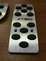 Лот: 3923078. Фото: 3. Накладки на педали TRD. Авто, мото, водный транспорт