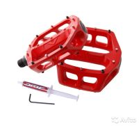 Лот: 15751727. Фото: 2. педали фирменные DMR v8 с комплектом... Велоспорт