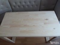 Лот: 7650455. Фото: 3. стол из массива лиственницы и... Мебель