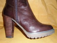 Лот: 1345238. Фото: 2. Сапожки модельные коричневые... Женская обувь