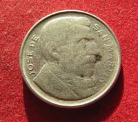 Лот: 19885800. Фото: 2. Аргентина 20 сентаво, 1951 г. Монеты